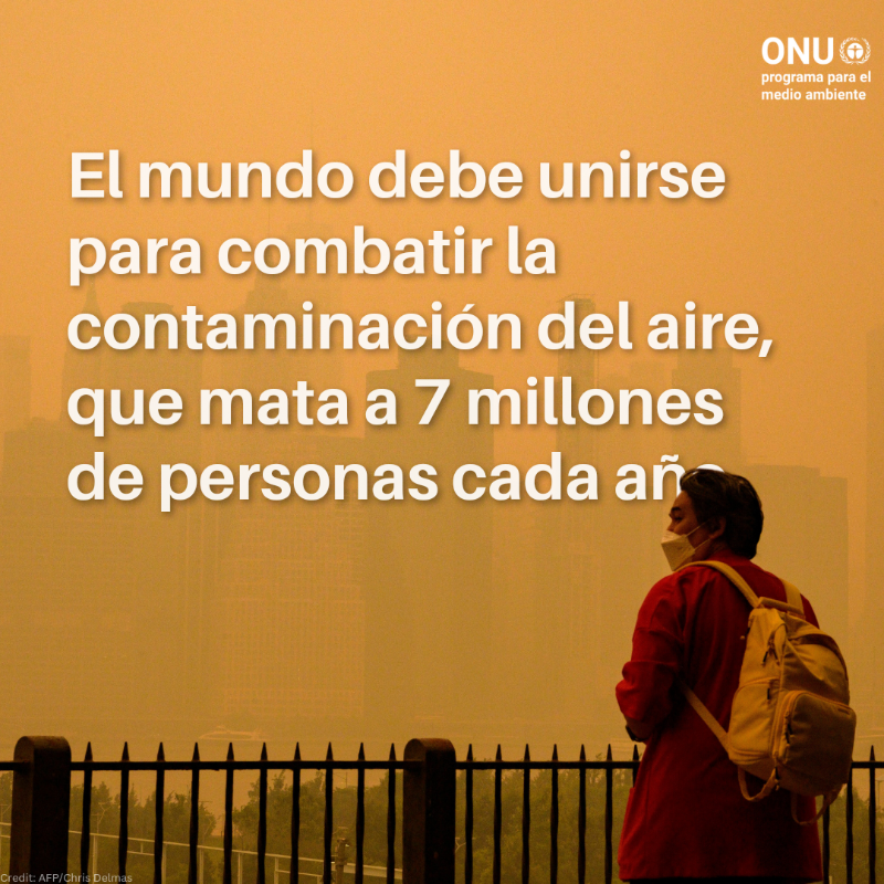 unep_espanol's tweet photo. La contaminación del aire es una de las amenazas ambientales más graves de la actualidad.

Descubre cómo todos en el mundo podemos trabajar #JuntosPorUnAireLimpio en este #DíaDelAireLimpio.