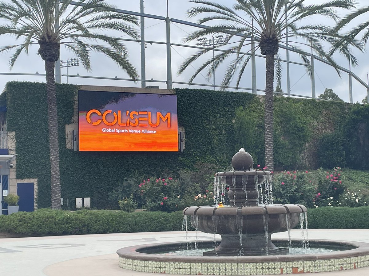 HJSP07's tweet photo. Key Note delivered at Coliseum Summit US 2023 at the American Express Stadium Club of Dignity Health Sports Park in Los Angeles - home of the LA Galaxy. Great location and fantastic network opportunities! https://t.co/eDwzSJcz4f