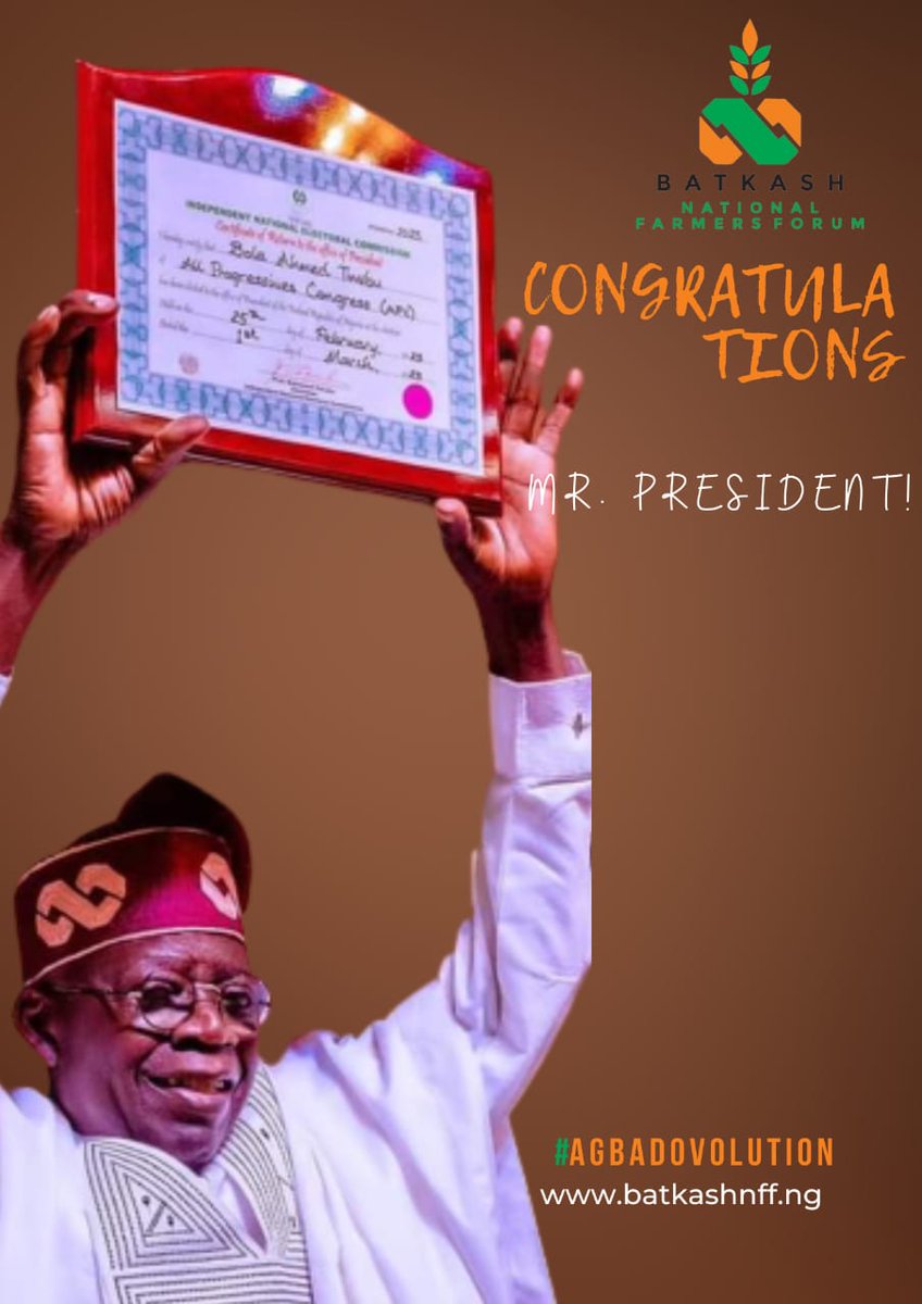 princelaoye's tweet photo. Congratulations to President &amp; Commander in Chief of the Federal Republic of Nigeria @officialABAT @OfficialAFFLag https://t.co/BbURr0OBLE