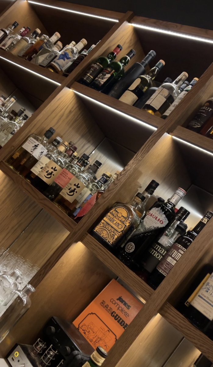 One of the few books with pride of place behind our bar! Great article!