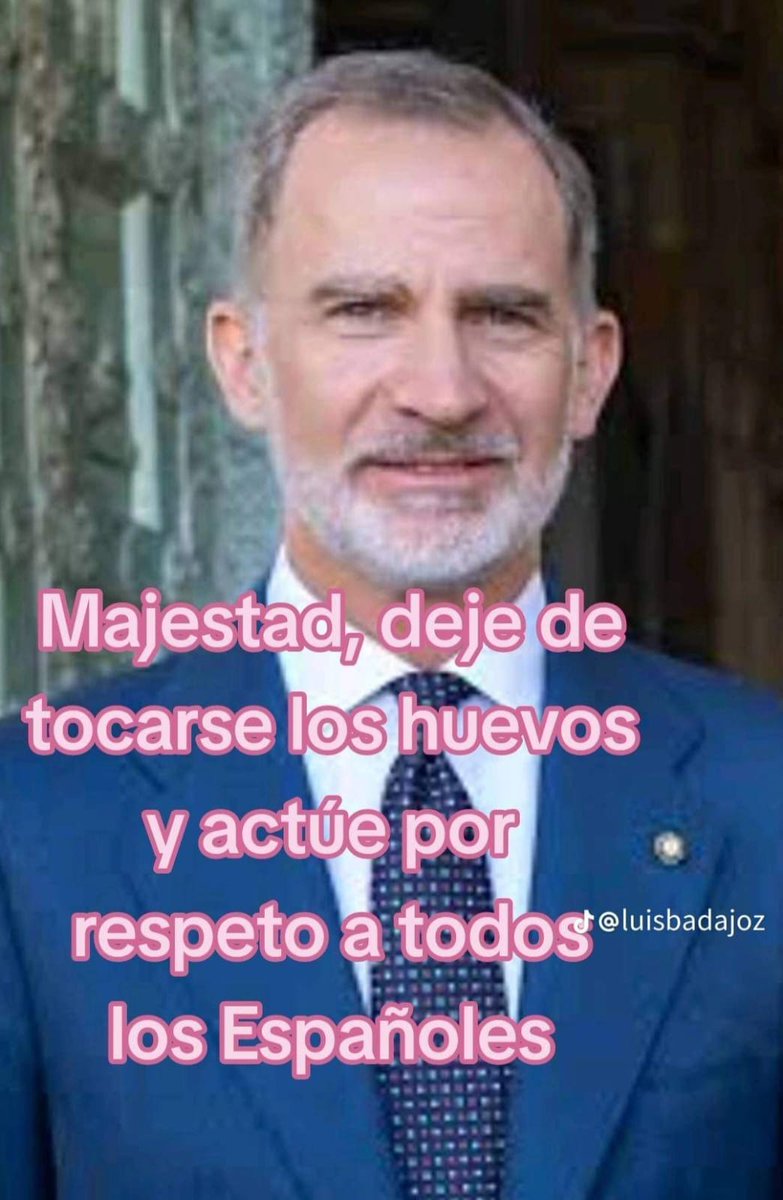 newslavall's tweet photo. Felipe VI @CasaReal O haces algo o abdica que el pueblo nos levantaremos para salvar a España de la cobardia de la izquierda que te manipula. https://t.co/2IZuV7mmd5