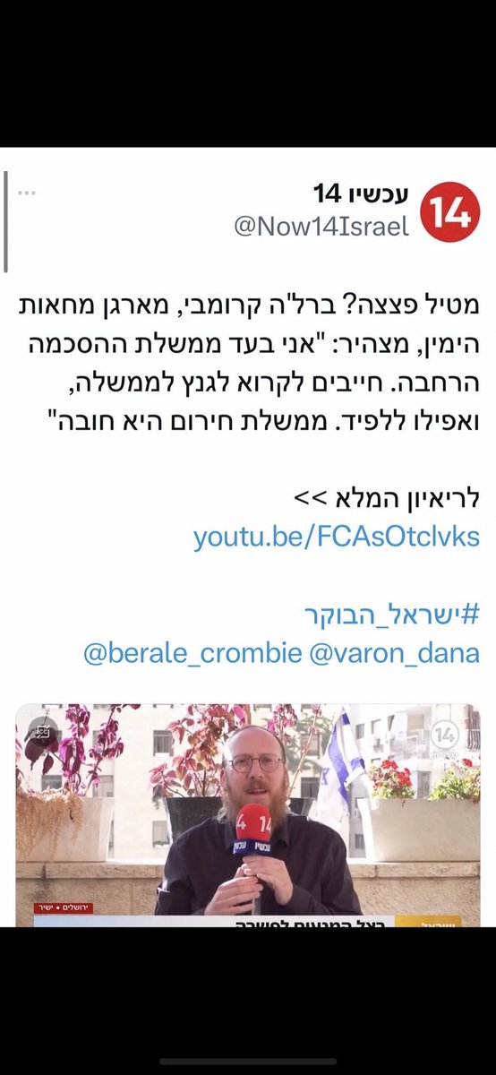 טלי גוטליב tweet media