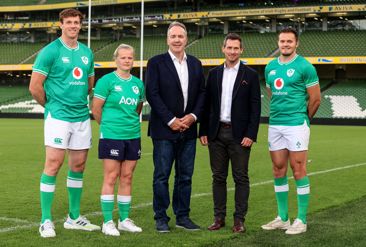 We are excited to announce we are continuing our partnership with the Irish Rugby Football union as their official kit partner to all Irish national teams until 2028. Come on Ireland! #IrishRugby #WeGoTogether