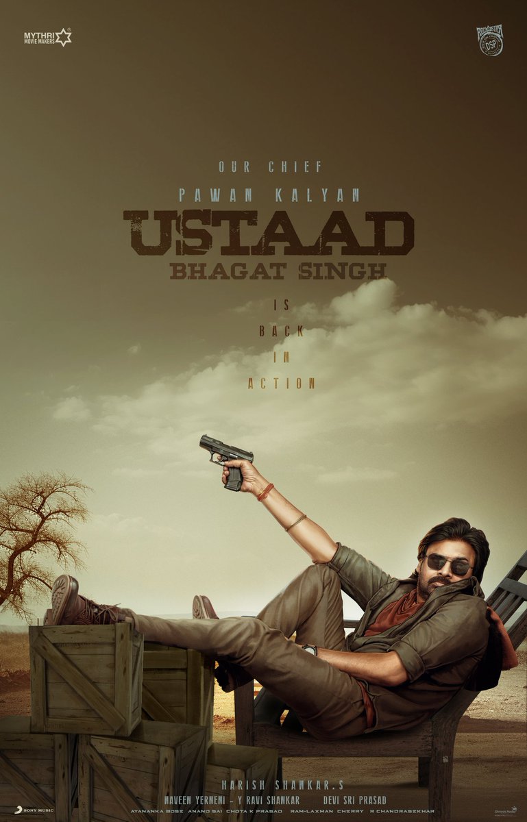 Mythri Movie Makers (@mythriofficial) on Twitter photo The USTAAD is back in action β€οΈβπ₯β€οΈβπ₯
<a href="/PawanKalyan/">Pawan Kalyan</a> has joined the sets of #UstaadBhagatSingh for a MASSive schedule and is shooting some power-packed scenes π₯
<a href="/harish2you/">Harish Shankar .S</a> <a href="/sreeleela14/">Sreeleela</a> <a href="/ThisIsDSP/">DEVI SRI PRASAD</a> <a href="/DoP_Bose/">ayananka bose</a> #AnandSai <a href="/ChotaKPrasad/">Chota K Prasad</a> <a href="/SonyMusicSouth/">Sony Music South India</a> The USTAAD is back in action β€οΈβπ₯β€οΈβπ₯
<a href="/PawanKalyan/">Pawan Kalyan</a> has joined the sets of #UstaadBhagatSingh for a MASSive schedule and is shooting some power-packed scenes π₯
<a href="/harish2you/">Harish Shankar .S</a> <a href="/sreeleela14/">Sreeleela</a> <a href="/ThisIsDSP/">DEVI SRI PRASAD</a> <a href="/DoP_Bose/">ayananka bose</a> #AnandSai <a href="/ChotaKPrasad/">Chota K Prasad</a> <a href="/SonyMusicSouth/">Sony Music South India</a>