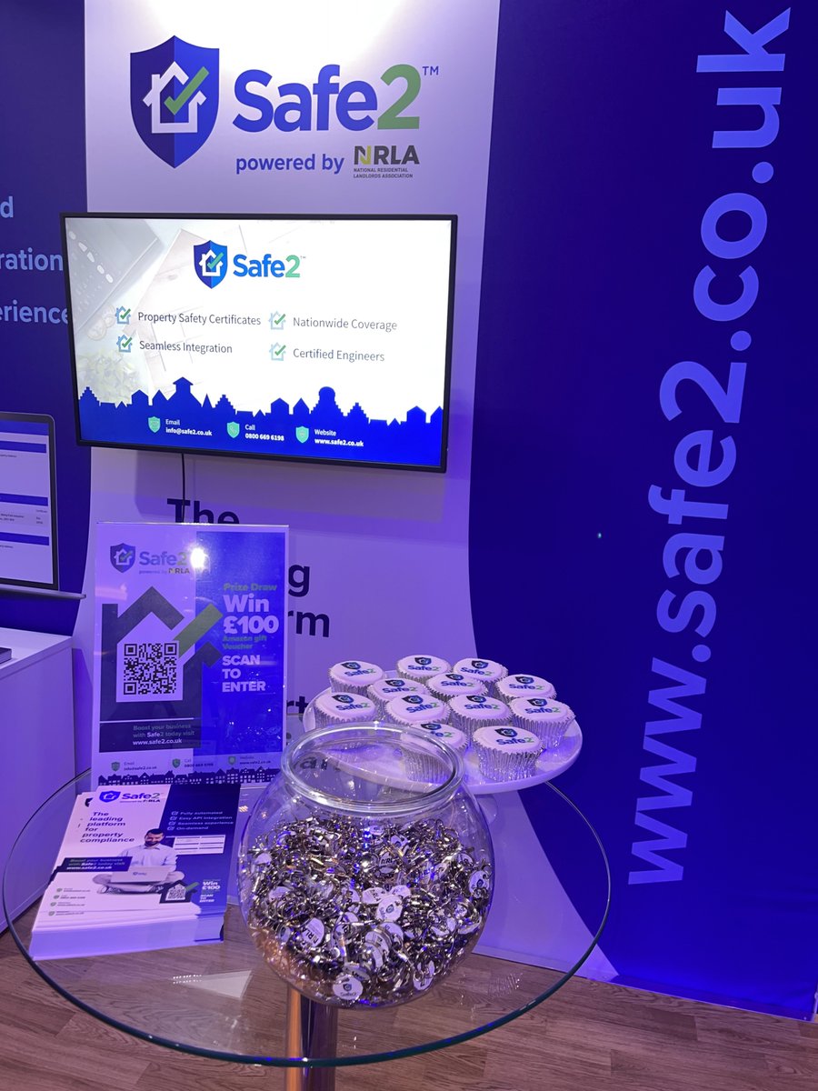 safe2ltd's tweet photo. We had a great time exhibiting at PropTech Connect - Europe's Largest PropTech Event, which we're pleased to sponsor, yesterday!

We're back at the O2 Intercontinental for Day Two of this event today, you can find us at stand M25! #proptech #property #proptechconnect https://t.co/epC83FagQf