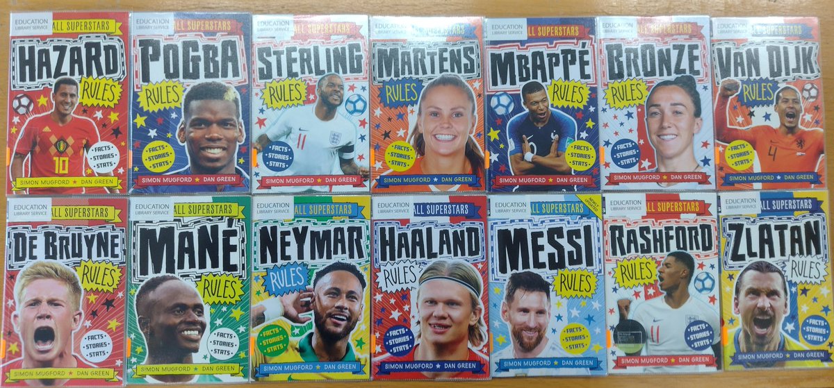 MalbankLibrary's tweet photo. New Football Superstars books!
Available now in the library. https://t.co/DKL8Vg0NVd