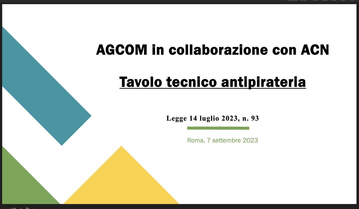 bigomod's tweet photo. Iniziano i lavori del tavolo tecnico AgCom. Sirius presenti! https://t.co/lwsjn5u24I
