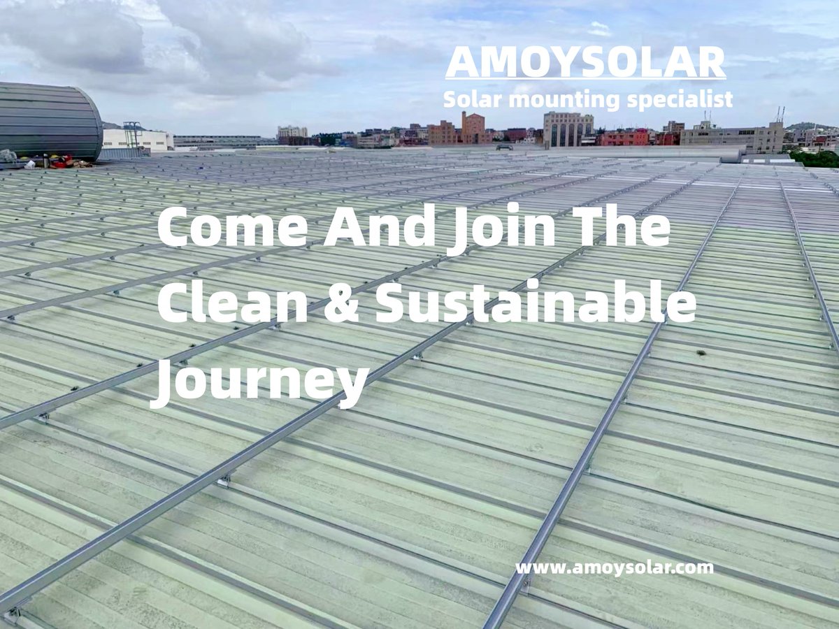 pengweiwei520's tweet image. A great day! Happy to see this 2.4MW metal roof solar mounting part completed perfectly!  AM-MRF-101 solution !  Fast and Easy , you can't miss out! Email:weiwei@amoysolar.com               
 #roofsolar #metalroof #solarbrackets #amoysolarsolution