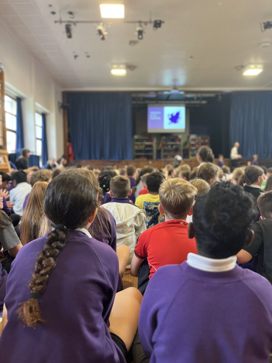 Very exciting first in-person assembly of 2023-24! Some big announcements to be made! 

📣 🔴 🔵 🟢 🟡 📣