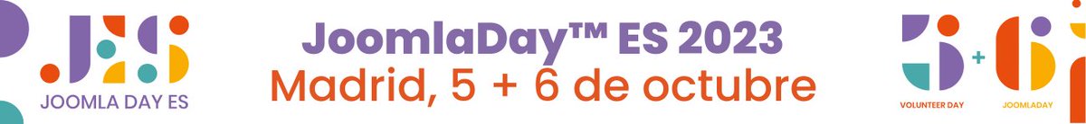 Save the date #JoomlaDay #Spain 
jday.joomlaes.org/reservar-plaza