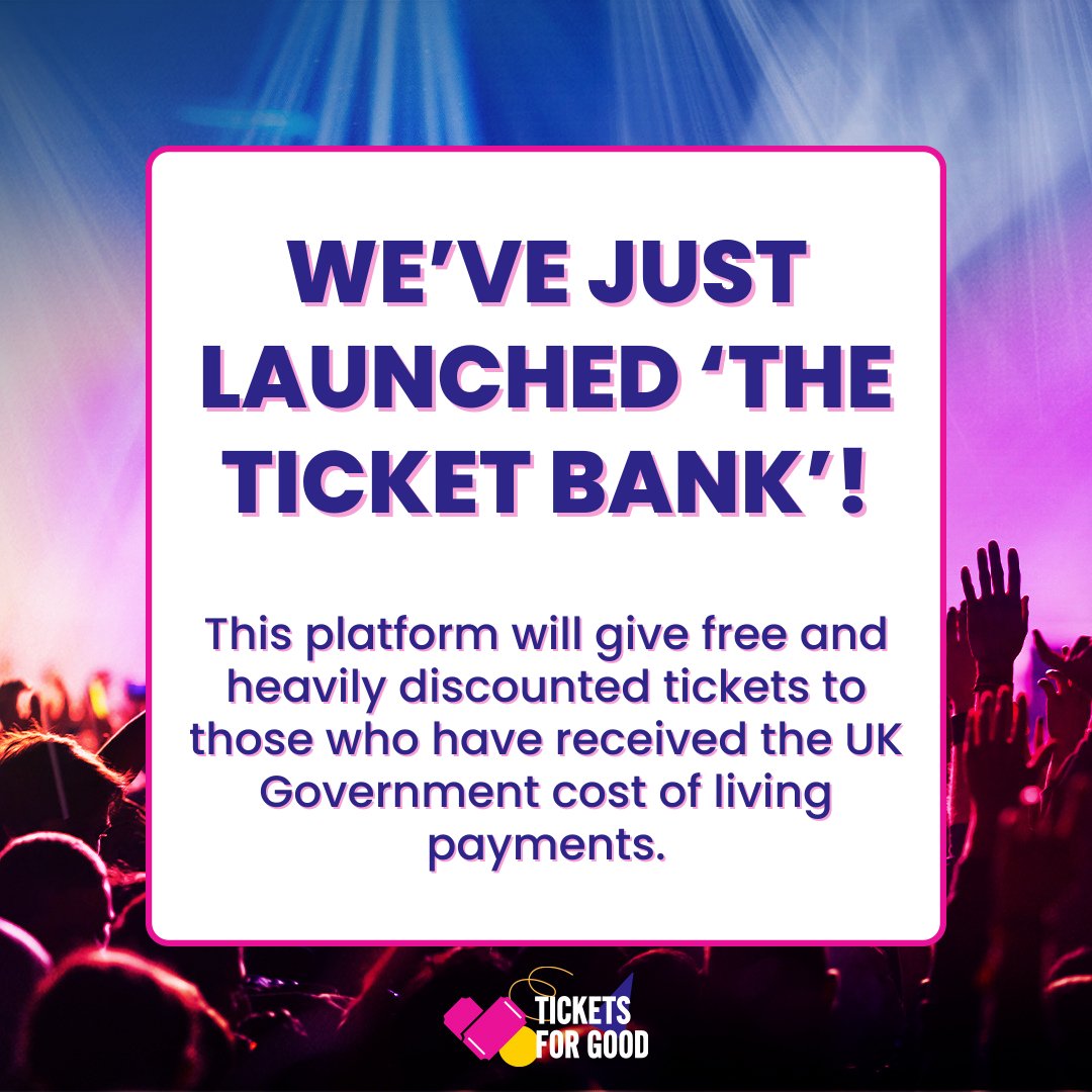 Tickets for Good tweet media