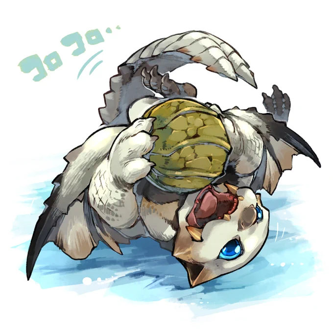 今日は少しゆっくりしたい#モンハン #MonsterHunter #ベリオロス #もうすぐ20周年 