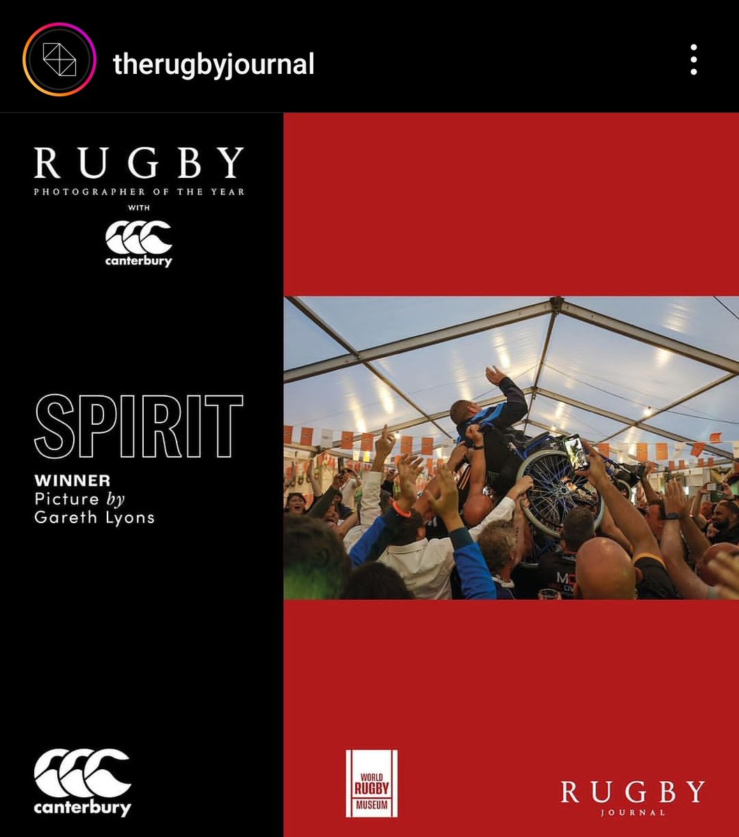Delighted to win the Spirit of Rugby category in the <a href="/JournalRugby/">Rugby Journal</a> 22/23 awards. Even happier to be able show mixed ability sports. <a href="/imas_sport4all/">IMAS</a>, <a href="/Natleague_rugby/">National League Rugby</a> <a href="/TheRugbyPaper/">The Rugby Paper</a>
#mixedabilitysport #RugbyUnion #mixedabilityrugby