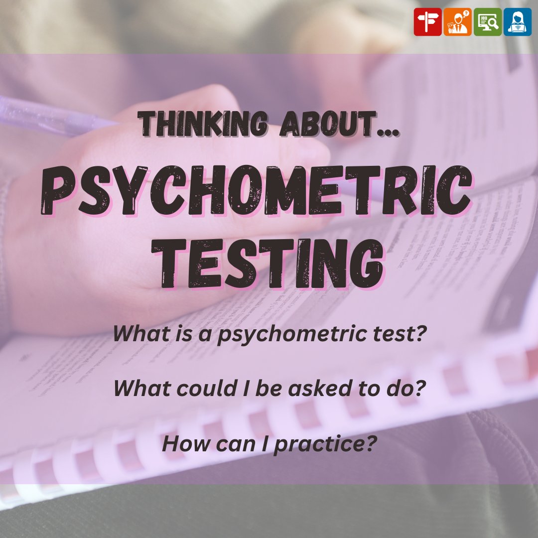 Thinking about...Psychometric tests? 

Not sure what the answer to them is? Head over to our dedicated website pages about Psychometric Tests!

See more below:
strath.ac.uk/professionalse… #StrathCareers #StrathLife #Psychometrictests #TuesdayThoughts #Strathclydeuniversity