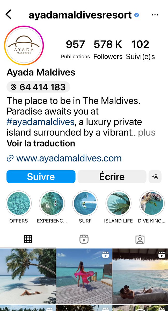 influcorrect's tweet photo. #Yousra 
Société: #AYADA aux #Maldives 🇲🇻 

Service: #Hotel #Resort 

Le 06/09/2023 

#ICE  #PNC #influvoleurs #PDP #influenceurs .@urssaf .@ImpotsService .@DGCCRF .@gouvernement.@urssaf.@ImpotsService https://t.co/P4hfhl3djZ