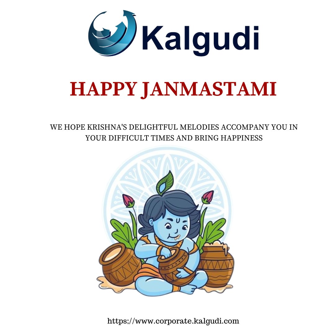 Wishing you a joyous and blessed Janmashtami filled with the divine presence of Lord Krishna.Celebrate this auspicious occasion with love, devotion, and happiness! 🌺📷#Janmashtami #KrishnaJanmashtami  #LordKrishna #DivineCelebration #kalgudi