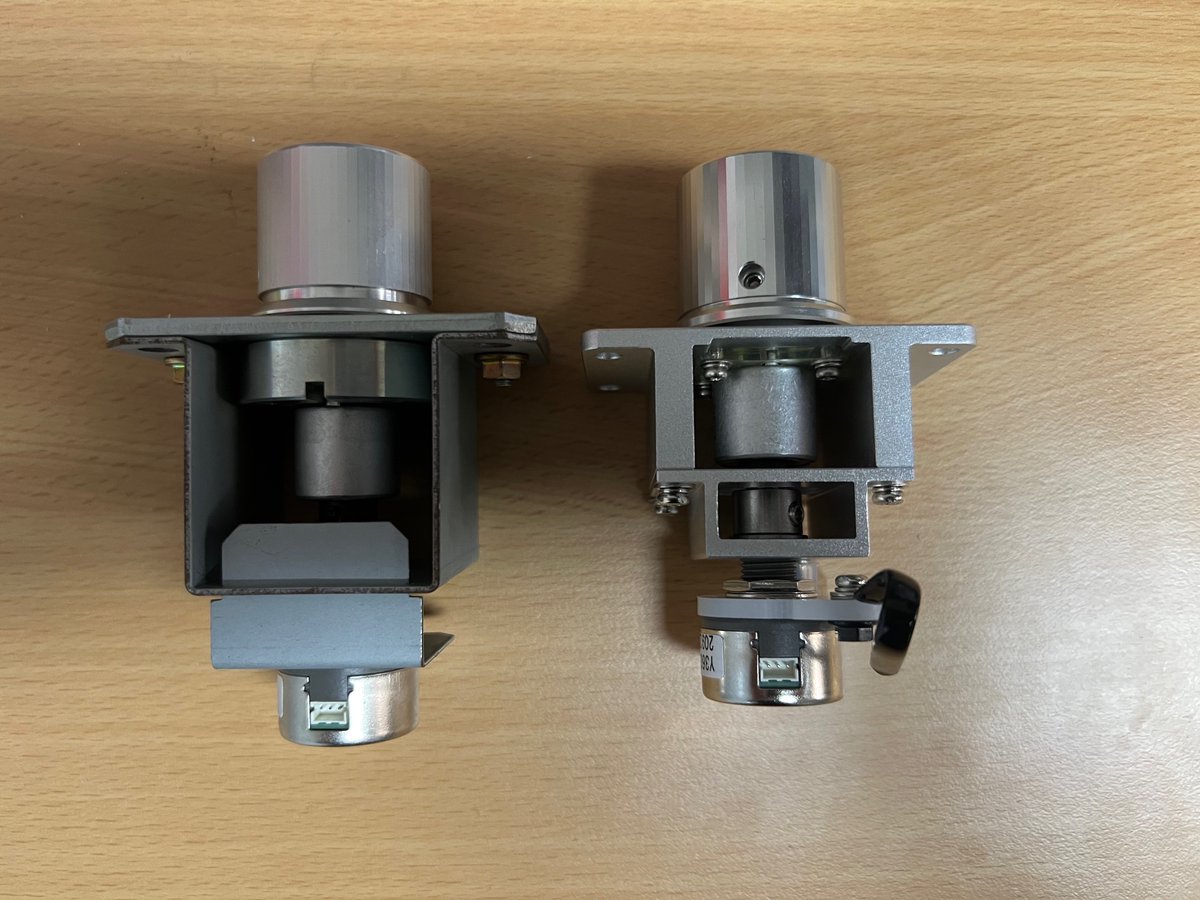 FAUCETWO will add VM style knob assembly option. Left is arcade