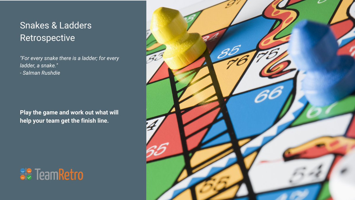 Load the dice in your team’s favour. Bring forward past learnings and plan ahead with this fun retro that helps them win. Try it with our demo bots bit.ly/3hQq8Pj
#agile #IterationManager #ScrumMaster #FunAtWork #Futurespective