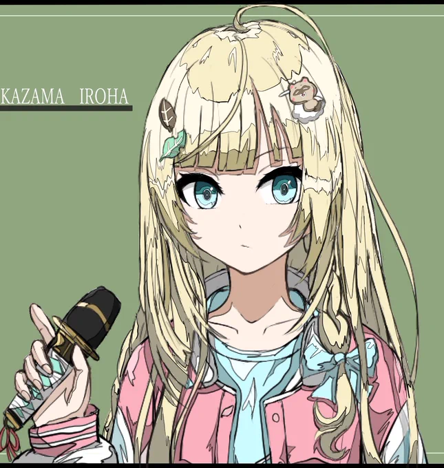 風真いろは新衣装#いろはにも絵を #イラスト 