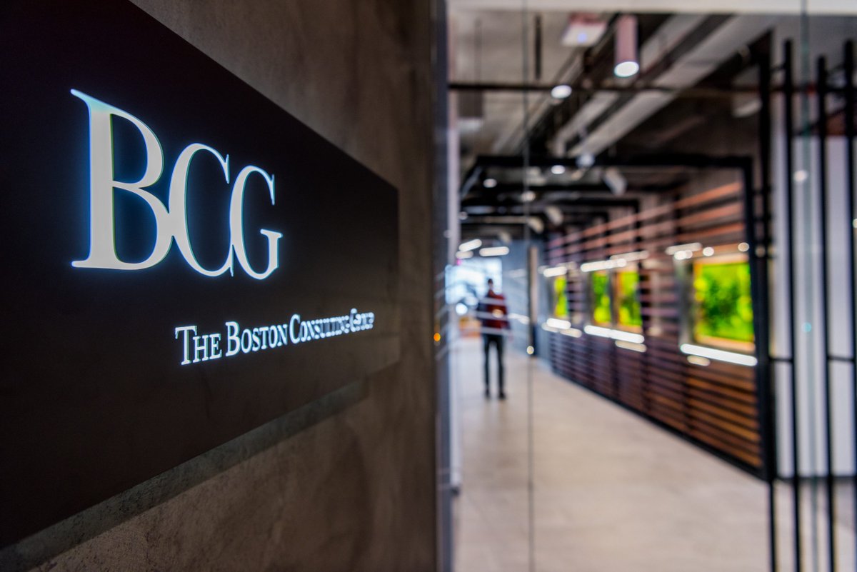 Boston Consulting Group (BCG): Key Statistics &amp; A Brief History.

Revenue: $11.7 billion in 2022. with underlying revenue growth of 11%. Over the past decade, BCG has more than tripled in revenues.
 
Headcount: 30,000 in 2022, up from 25,000 in 2021.

History:

1963: Bruce D.