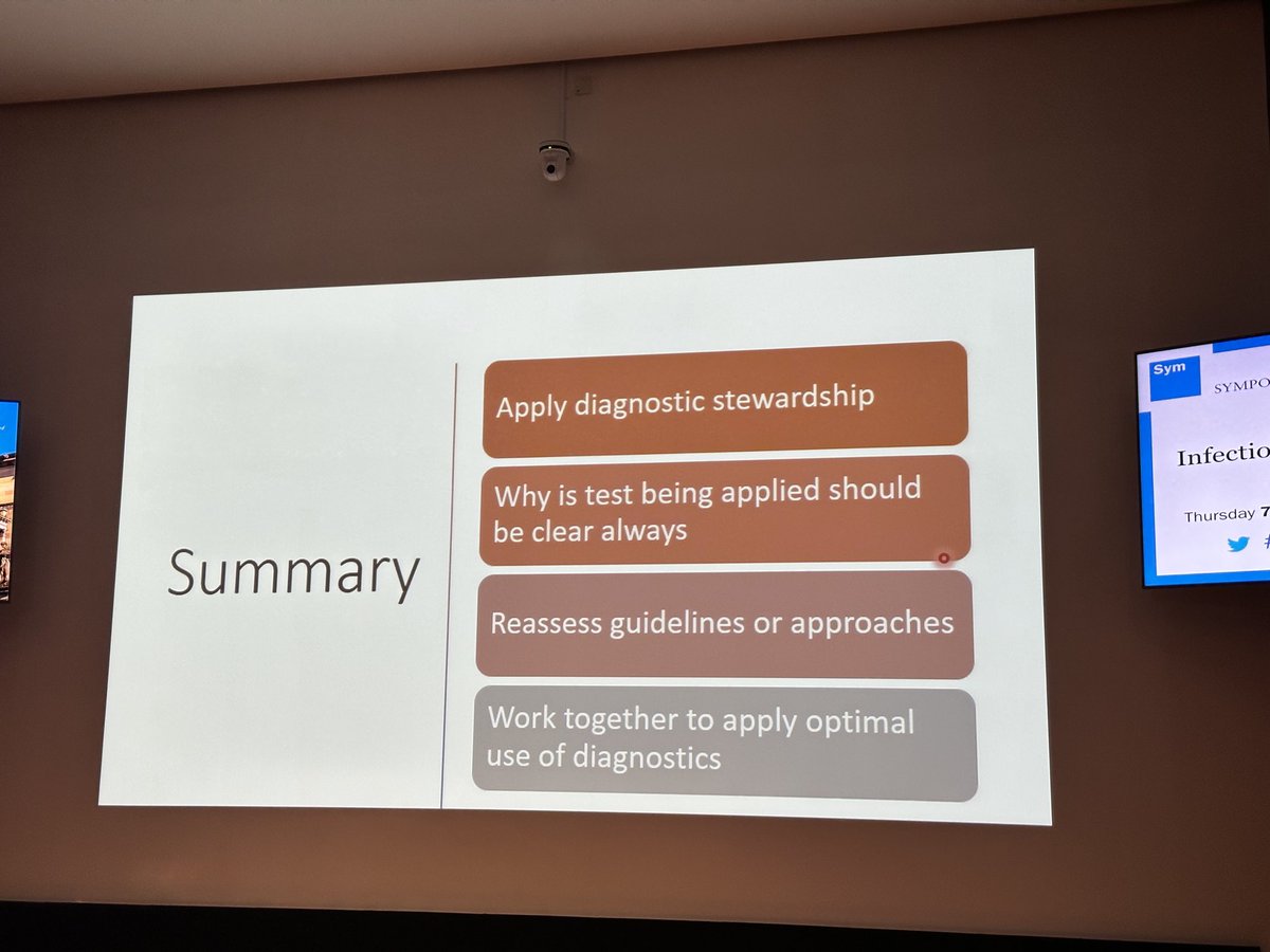 DundasSteph's tweet photo. #rcpeID23 integrating diagnostic and Antimicrobial stewardship. https://t.co/xot8E7KdYo