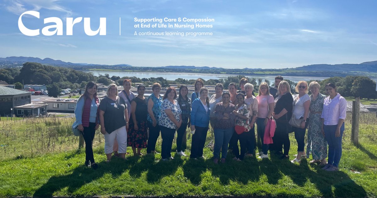 Nine nursing homes in Sligo and Leitrim started their Caru journey with regional lead Clodagh McGuinness this week at the CNME in Sligo. Great enthusiasm and interaction from all ☀️

Workshop 1 completed ✔️

Read more: 
caru.ie/about/

<a href="/HSELive/">HSE Ireland</a> <a href="/AIIHPC/">All Ireland Institute of Hospice & Palliative Care</a>