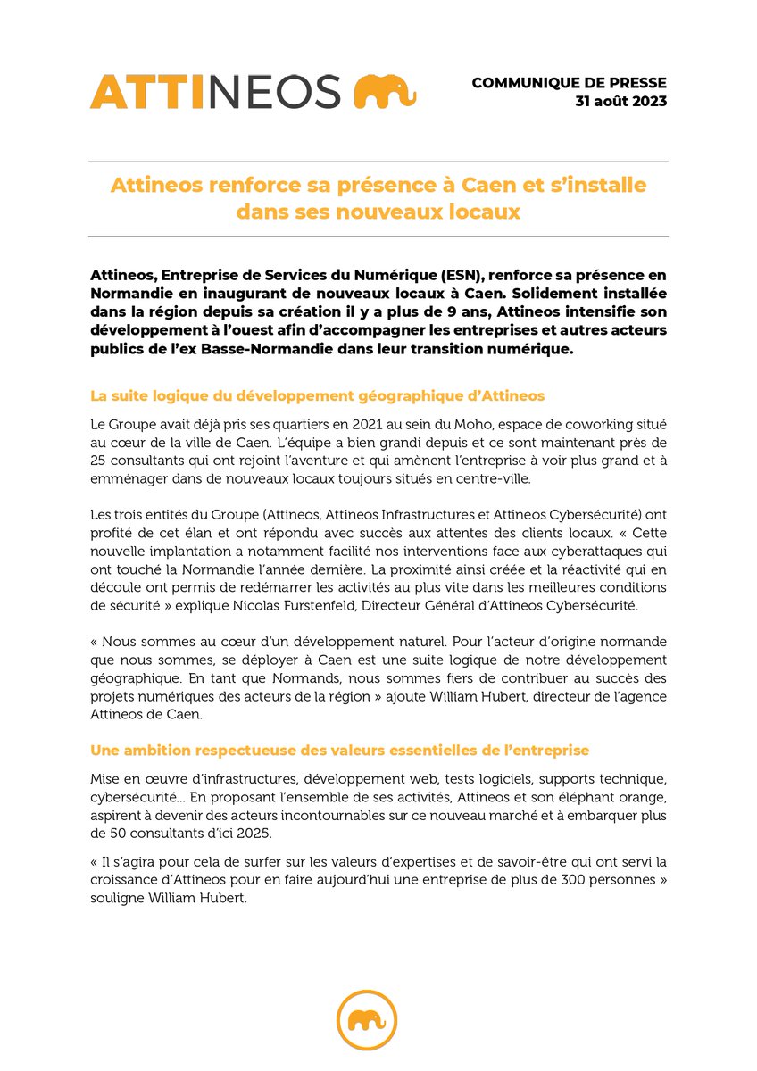 Attineos Applications tweet media
