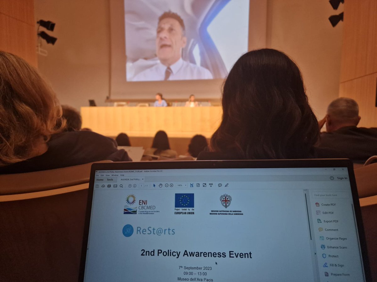 Join us through the live link: fb.watch/mViI0C-Kpk/?mi…
ReSt@rts 2nd policy event
#onemed #GOMED @ENICBCMed
