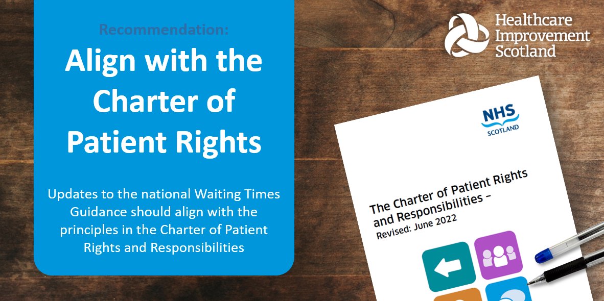 HISengage's tweet photo. For our latest #GatheringViews we asked people in Scotland what was important to them about national Waiting Times Guidance. They wanted to make sure it aligns with the principles set out in the Charter of Patient Rights & Responsibilities.
Read our report https://t.co/HKugqGSyfx https://t.co/6WLLnjyWYE
