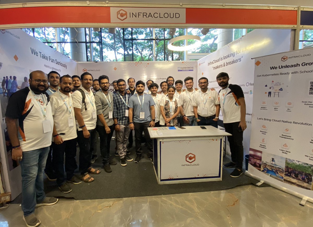 infracloudio's tweet image. Only 2 days left🎉🎉

We can hardly maintain our excitement!

Everyone visiting @gopherconindia is invited to our booth. Let&apos;s chat, play exciting games &amp;amp; win some awesome swags! 🎁

#ICatGCI #GopherConIndia