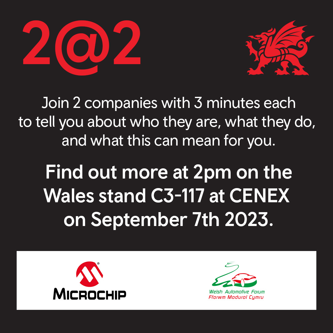 InvestWales's tweet photo. 📣 Calling all @lcv_event (Cenex-LCV) 2023 attendees! Join us on the #Wales Stand C3-117 for our 2@2 session to learn more about @WelshAutoForum and @MicrochipTech 🌟🚗
#WalesInvested #LowCarbon #ConnectedMobility #LCV2023 #CAM2023 #Cenex2023 #WelshTech #Innovation https://t.co/mYJ0Gq4OhZ