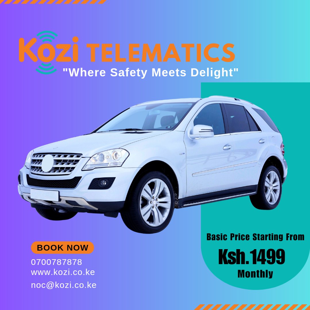 KoziNoc's tweet image. Secure Your Peace of Mind with Kozi Connect's Cutting-Edge Car Tracking Systems 🚗🔒 
Visit our website kozi.co.ke
#TelematicsThursday 
#Cartracking
#SafetyFirst