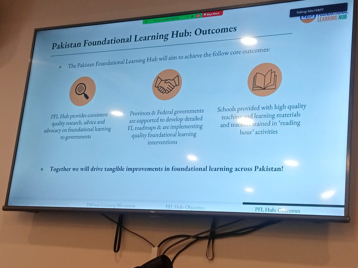 itacecorg's tweet image. The @EduMinistryPK takes pride in launching the #PakistanFoundationalLearningHub

A high level ceremony with donors and stakeholders underway! This is a milestone of not just the #South-South Programme in Pakistan but also a key aspect of the learning movement in the country
