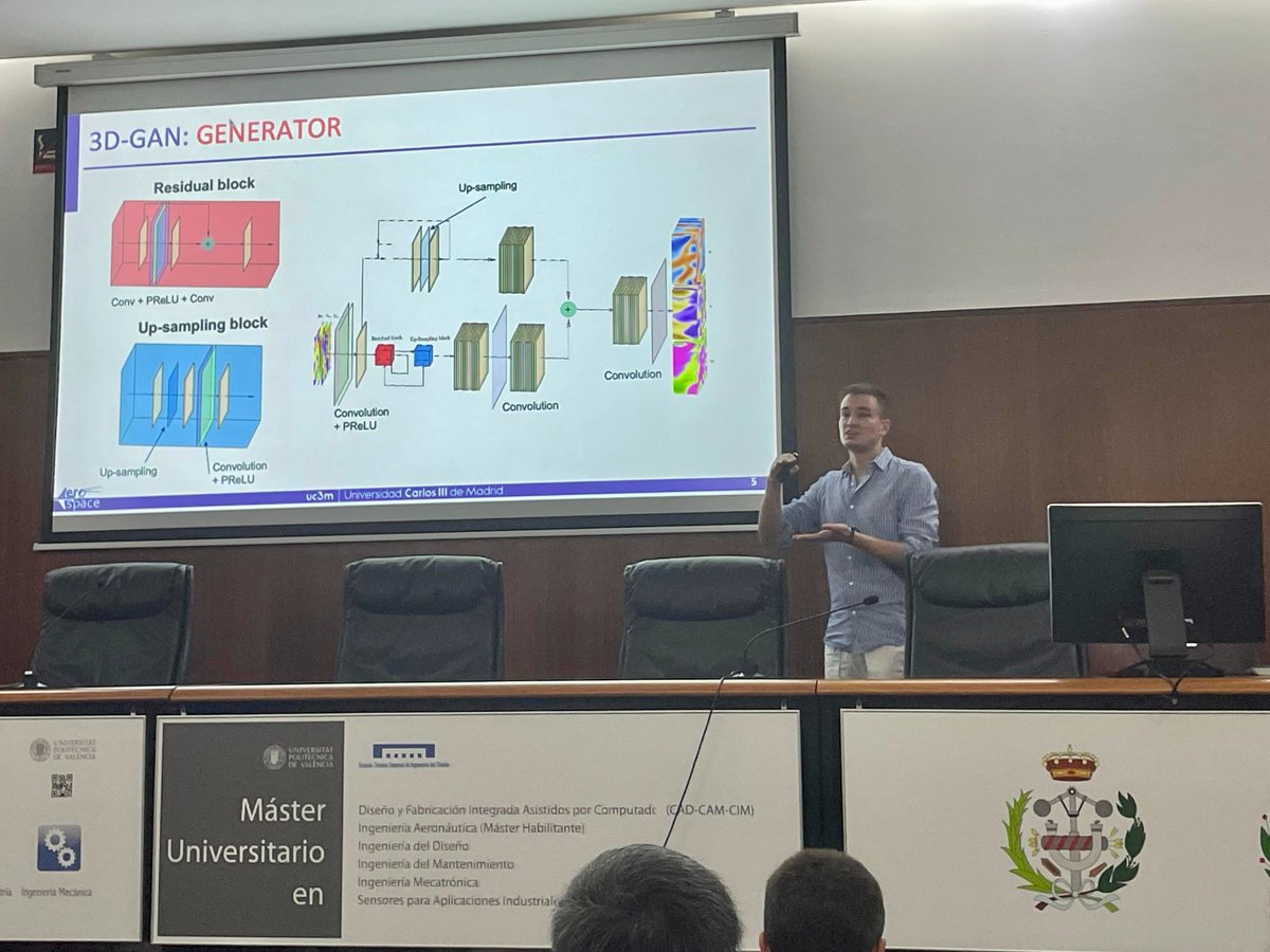 ERC project NEXTFLOW (@erc_nextflow) on Twitter photo 👏Our PhD student Antonio Cuéllar Martin's talk at the European Turbulence Conference #ETC18: From wall measurements to three-dimensional turbulent-flow fields!
📌Funded by <a href="/ERC_Research/">European Research Council (ERC)</a>
🖊️A. Güemes <a href="/andreaianiro1/">andreaianiro</a> O.Flores <a href="/ricardovinuesa/">Ricardo Vinuesa</a> <a href="/StefanoDiscetti/">Stefano Discetti</a> 👏Our PhD student Antonio Cuéllar Martin's talk at the European Turbulence Conference #ETC18: From wall measurements to three-dimensional turbulent-flow fields!
📌Funded by <a href="/ERC_Research/">European Research Council (ERC)</a>
🖊️A. Güemes <a href="/andreaianiro1/">andreaianiro</a> O.Flores <a href="/ricardovinuesa/">Ricardo Vinuesa</a> <a href="/StefanoDiscetti/">Stefano Discetti</a>