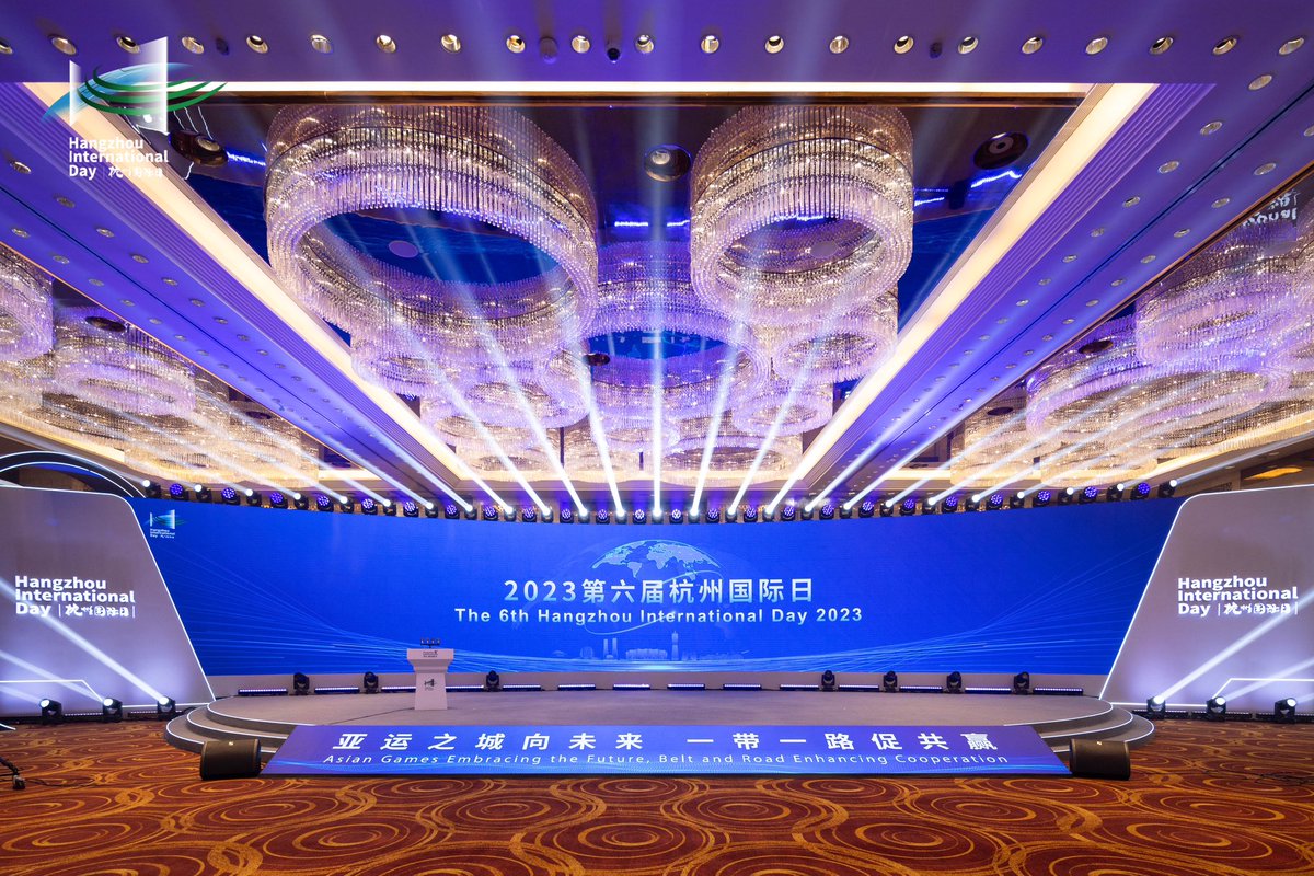 INAinShanghai's tweet photo. 1. 5 September 2023, KJRI Shanghai berpartisipasi dalam kegiatan Hangzhou International Day ke-6 yang diselenggarakan oleh Pemerintah Kota Hangzhou. Kegiatan bertujuan untuk mempromosikan city-branding Hangzhou sebagai kota internasional yang dicetus sejak perhelatan G20 https://t.co/nptwVvr5ig
