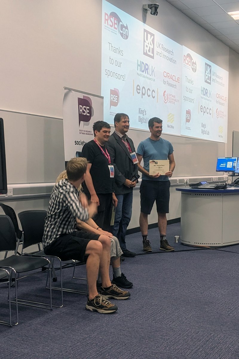 We also had our second annual Community Awards. Congratulations to all of our winners! 🧵 #RSECon23