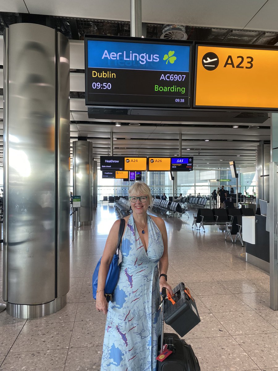 lekgrover's tweet photo. All things blue to raise awareness about prostate cancer in Ireland. Love the Aer Lingus logo, on trend with what I’m speaking about 💙💚☘️🍆🥰#BlueSeptember #prostatecancer #intimacy #sexualwellbeing #relationships #urologicaldisease #menshealth #care https://t.co/Fu9KbquENH