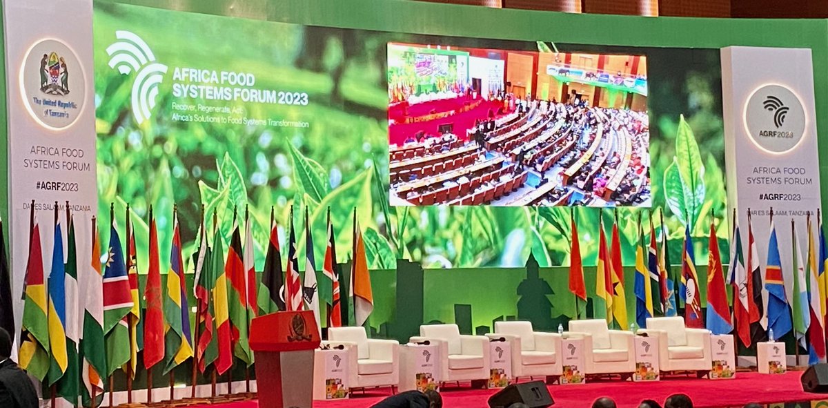 As mentioned by many honourary speakers at #agrf2023, #climatechange is real and impacting agriculture production around the continent. Mapping and understanding the existing agricultural landscape supports mitigation and adaptation.