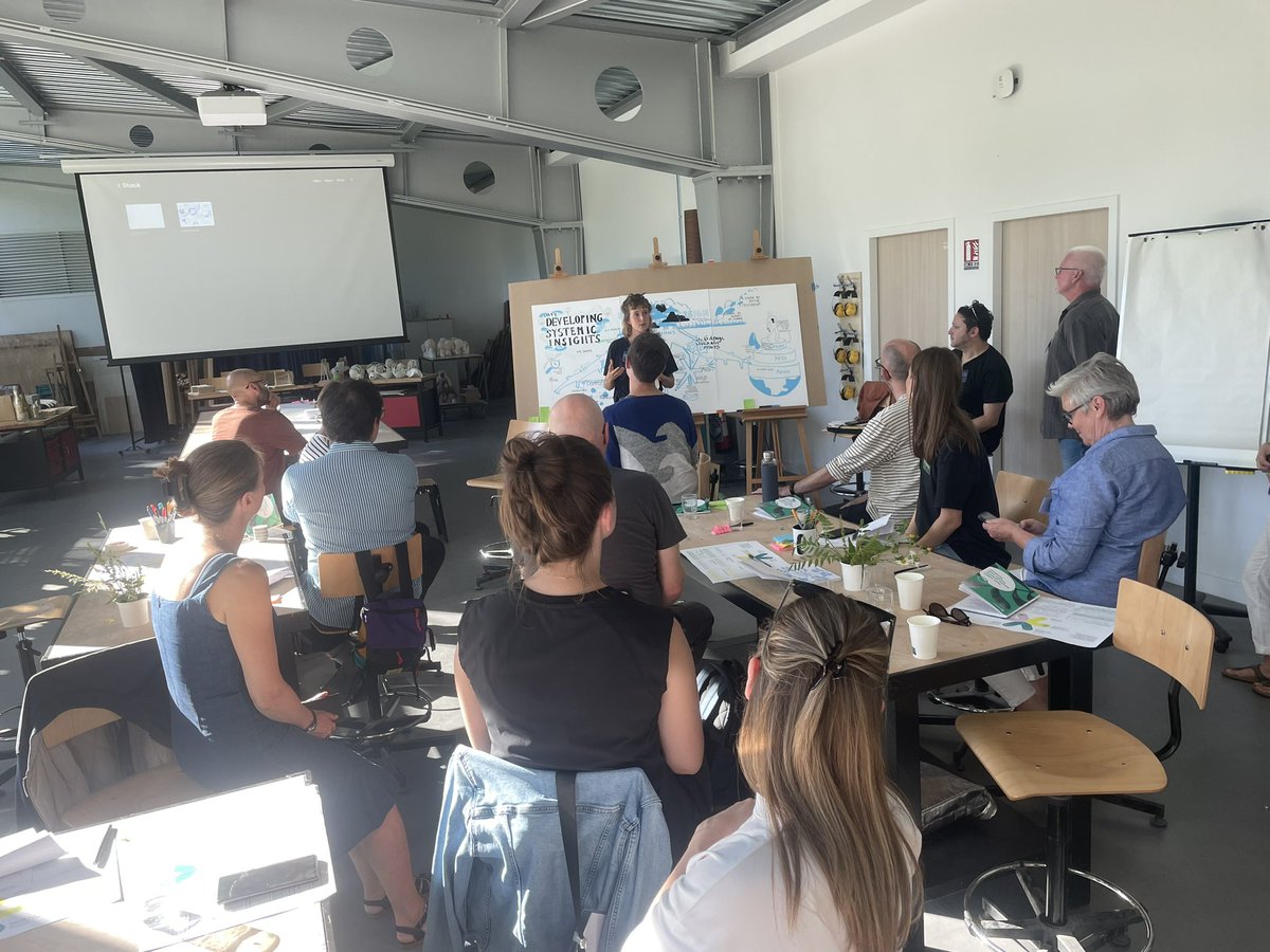 Thank you @circulareconomy for hosting a wonderful circular design leaders sprint, creating connections across business and institutions to develop enabling conditions for this work. So refreshing and lots of new inspiration :)