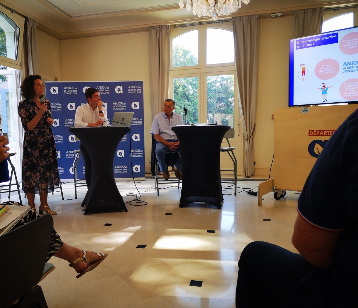 Chaudruc (@mcchaudruc) on Twitter photo Ce matin je suis au <a href="/Maine_et_Loire/">Département Maine-et-Loire</a> pour une réunion au sujet de l'accueil de la flamme olympique.
Enthousiasme et compte à rebours! La flamme passera au <a href="/Cmontsoreau/">Château de Montsoreau-Musée d'art contemporain</a> le 28 mai 2024 !
#Paris2024 #terredejeux2024 #teamanjou Ce matin je suis au <a href="/Maine_et_Loire/">Département Maine-et-Loire</a> pour une réunion au sujet de l'accueil de la flamme olympique.
Enthousiasme et compte à rebours! La flamme passera au <a href="/Cmontsoreau/">Château de Montsoreau-Musée d'art contemporain</a> le 28 mai 2024 !
#Paris2024 #terredejeux2024 #teamanjou