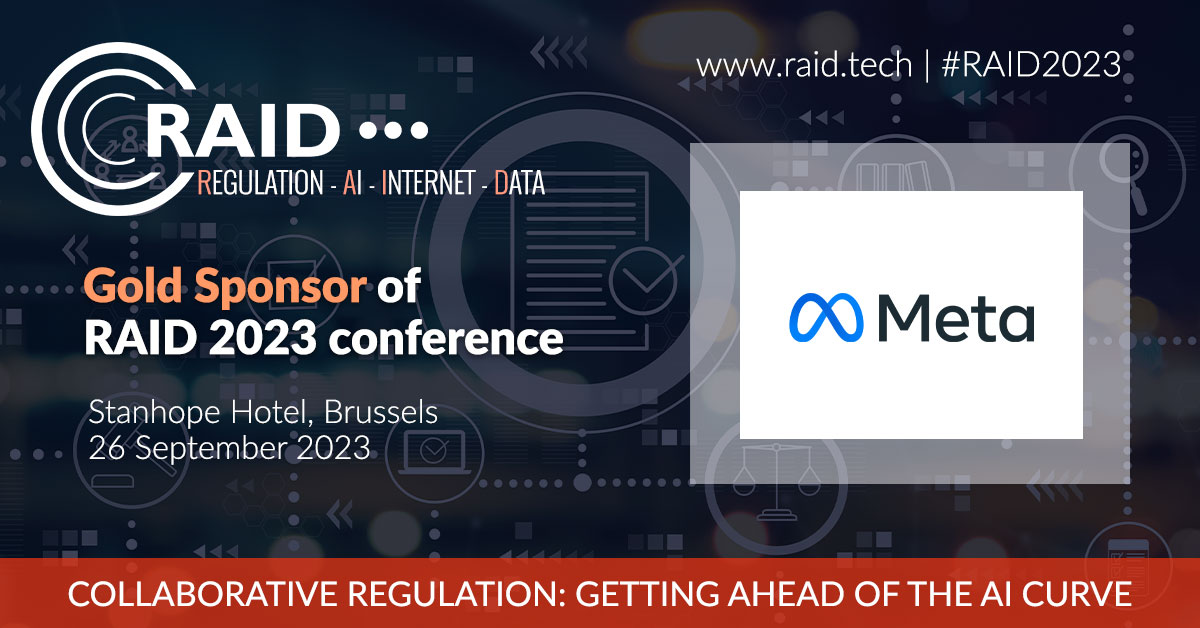 RAIDinnovation's tweet photo. Our gold sponsor @Meta builds technologies that help people connect, find communities, and grow businesses. Register - https://t.co/1xR5qo7WjN - to hear their experts speak with legislators and regulators about #consumerprotection, #AI & #dataprotection at #RAID2023. 🚀 https://t.co/sTRad9idaL