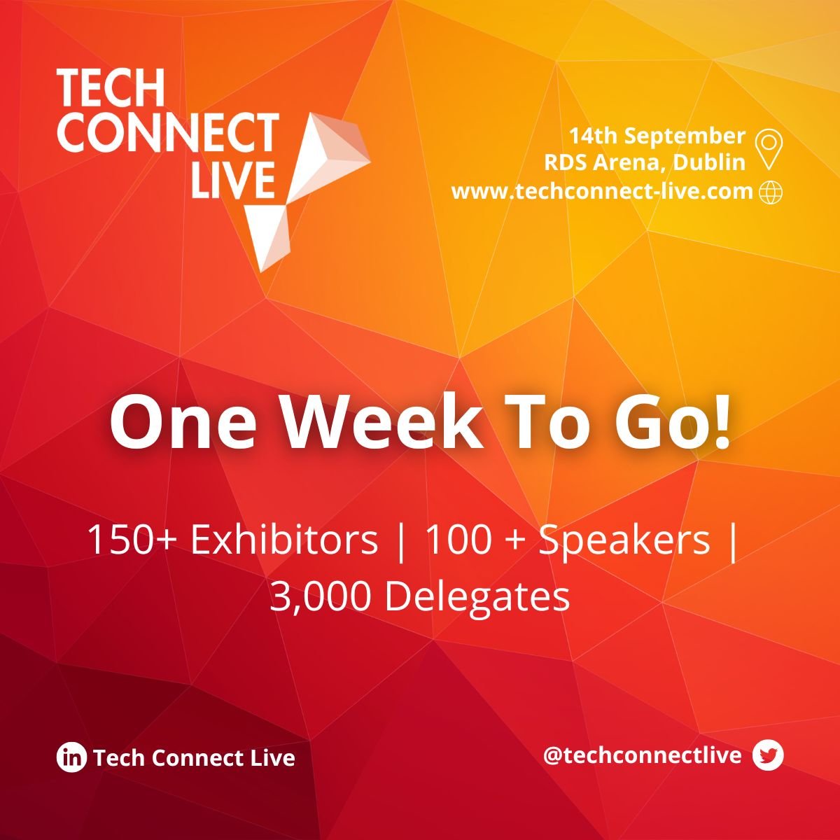 TechiesGoGreen's tweet image. ⌛One week to go to @techconnectlive! Find us at ✨Stand A6 ✨👉For more details, visit eu1.hubs.ly/H0571wB0

#techconnectlive #techiesgogreen #techconnect #techconnectlive2023 #sustainability #gogreen