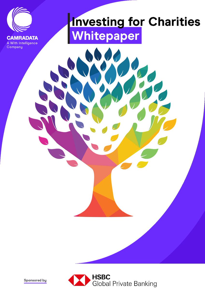 <a href="/CAMRADATA/">CAMRADATA</a> are delighted to announce the release of our #Charities #whitepaper. View via lnkd.in/ebxxMEX5
Special thanks to our sponsor <a href="/HSBC/">HSBC</a> Global Private Banking &amp; participants from: <a href="/EIRISFoundation/">EIRIS Foundation</a>, @LCP_Actuaries, <a href="/NuffieldFound/">Nuffield Foundation</a>, <a href="/Broadstone_ltd/">Broadstone</a>, <a href="/hymansrobertson/">Hymans Robertson LLP</a>
