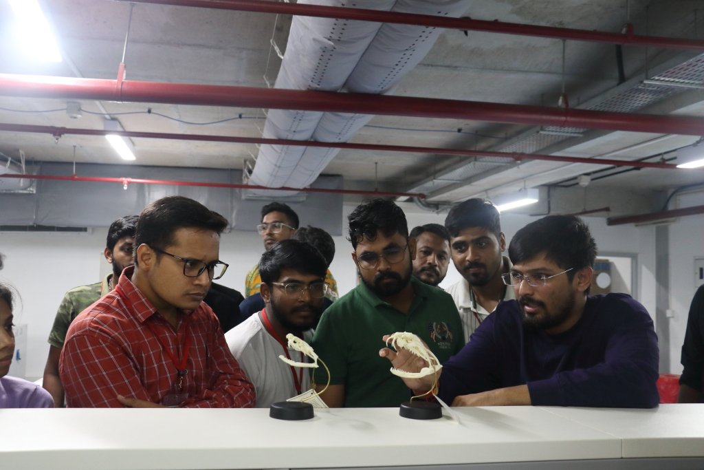 NCBS_Bangalore's tweet photo. The @MFS_NCBS is hosting a workshop on squamate taxonomy that aims to skill participants in identifying lizards &amp; snakes based on morphological features. It also touches upon the topics of phylogeny, biogeography and species discovery.

 #thackeraywildlifefoundation https://t.co/FFdG3n2RDk