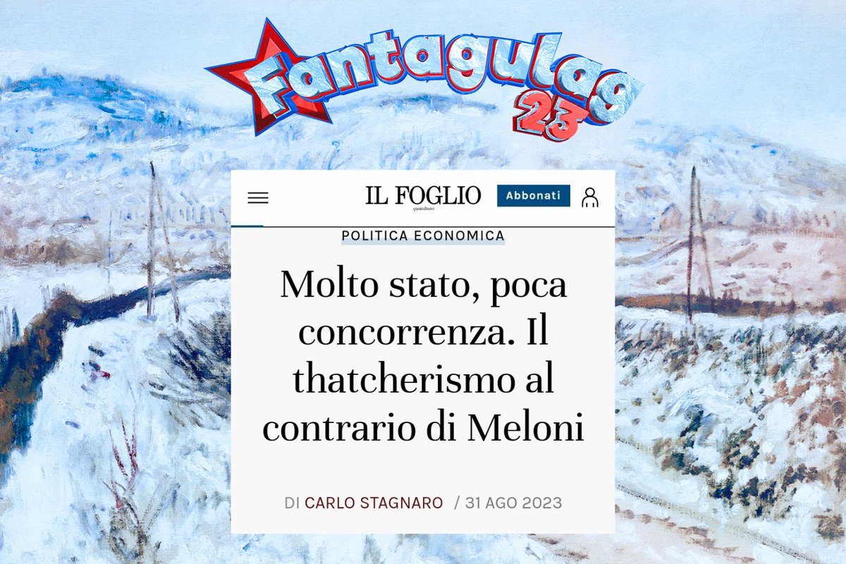 fantagulag's tweet photo. Con colpevole ritardo registriamo questo gol da cineteca di questo campione che vorrebbe in Italia una nuova Thatcher. Gol, che dopo le opportune verifiche del Ministero, sancisce la fine del torneo 2023. L'annuncio del vincitore seguirà in giornata.
1/2 https://t.co/9ZPnw6mcZl