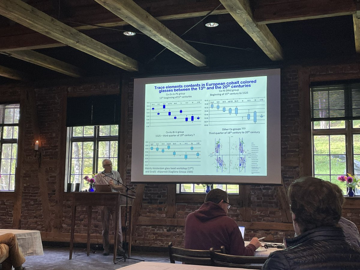 «Of Goblins and Gods» - 3500 år med koboltpigment 🔷 Seminar på Blaafarveværket med innleggsholdere fra hele verden er i gang!

blaa.no/arrangement/of…