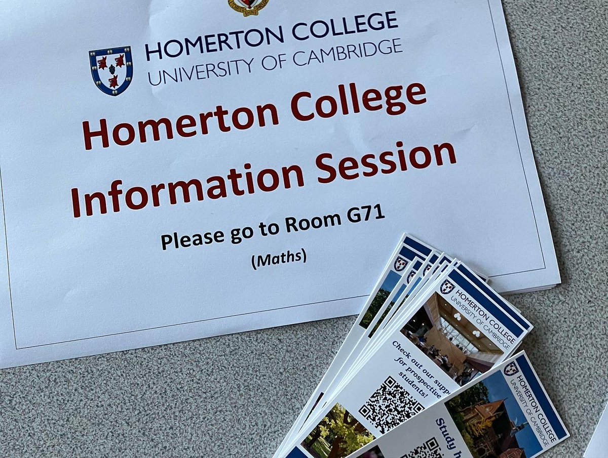 HomertonSLO's tweet photo. Yesterday we were at @StMungosFalkirk to speak to their #CambridgeUniversity applicants and their parents and carers. Thanks for your enthusiasm and motivation! All the best for the future π #applyingtoCambridge https://t.co/yGzmIJHek7