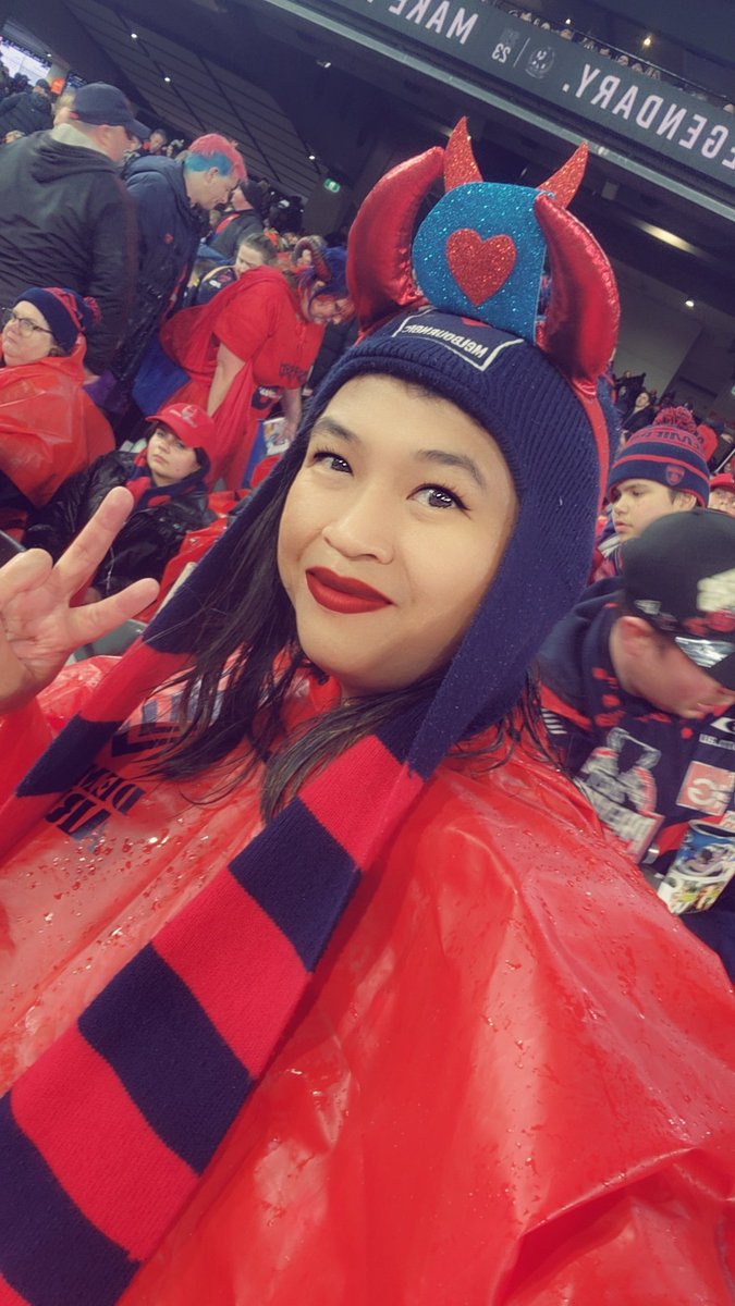 TheVegaBus's tweet image. LFG DEES
@melbournefc 
#AFLPiesDees 
#Possessed