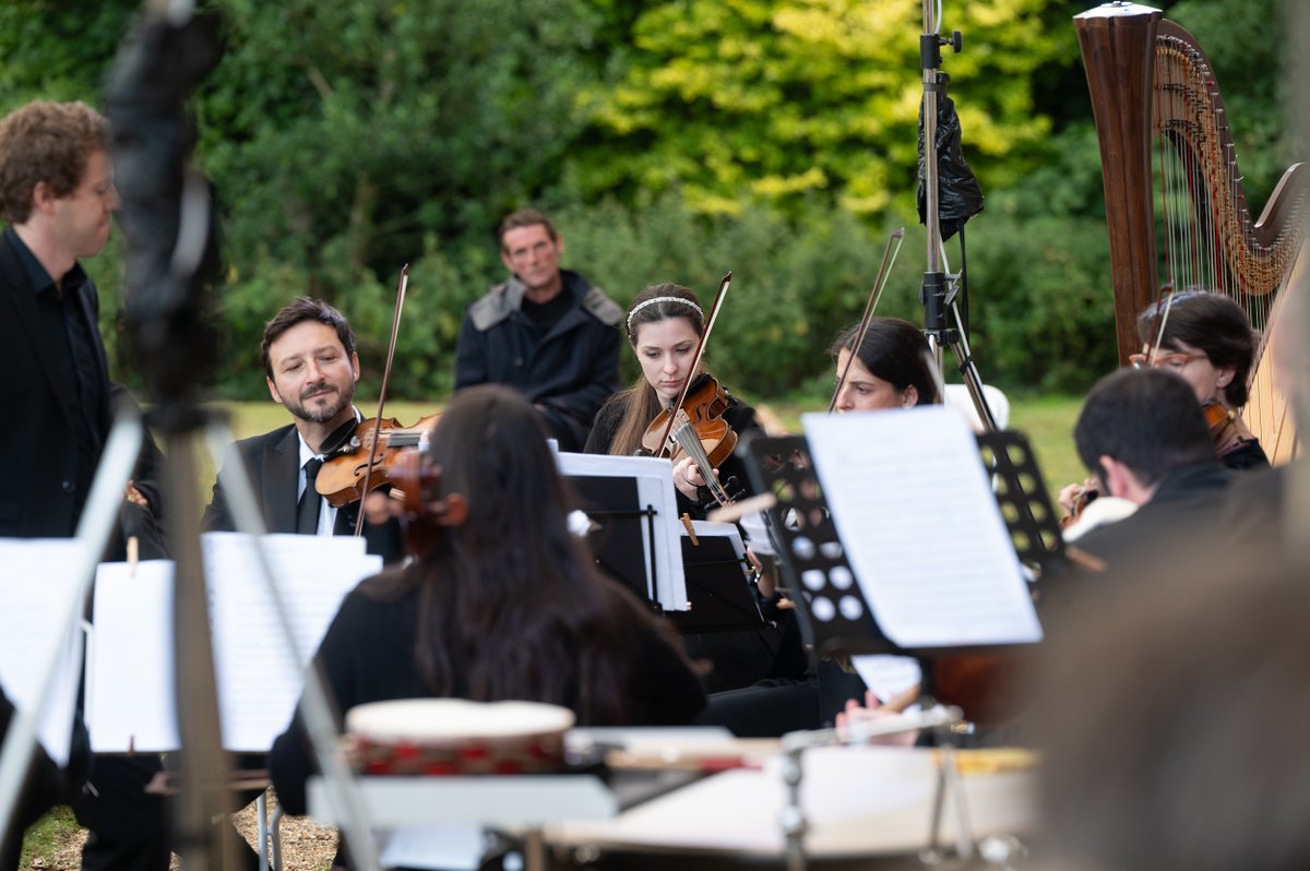 HastingsPhil's tweet photo. #HPOpenDoors Festival 2023 🖤 

We're looking back on wonderful memories of our #HPOpenDoors Festival, which ran from 15th June - 30th July 2023.

Here are some images of our #HPO 'Romantic Music Under The Stars' at Battle Abbey as part of @BattleFestival, on the 25th July 2023. https://t.co/lPZkSy4itQ