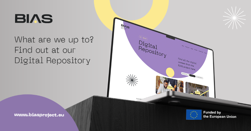 BIASProjectEU's tweet photo. Now you can feel the @BIASProjectEU closer.🔝
Look at our esteemed #DigitalRepository and get to know what we are up to by finding all our digital content.
📹Videos
📷Photos
💻Project visual identity
@CORDIS_EU